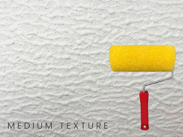 Medium texture roller