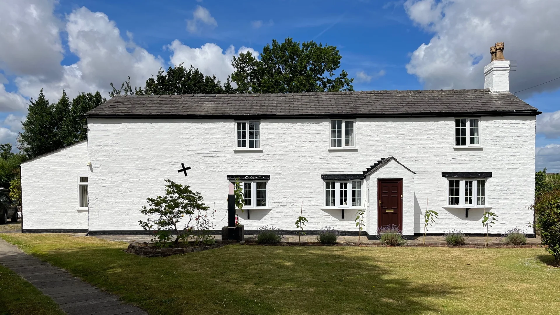 A house painted with Emperor Paint products