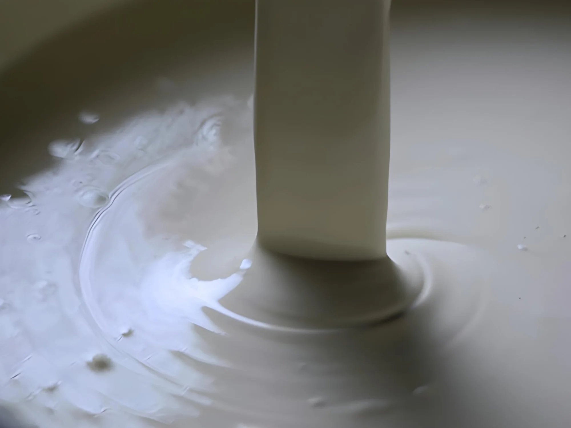 A paint being stirred