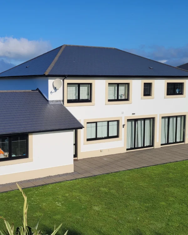 Andrew Barnett using Beige masonry paint