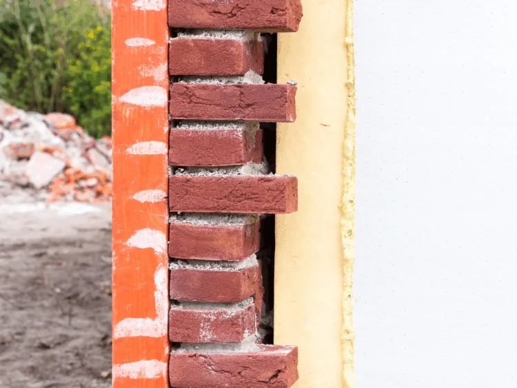 Cavity wall insulation