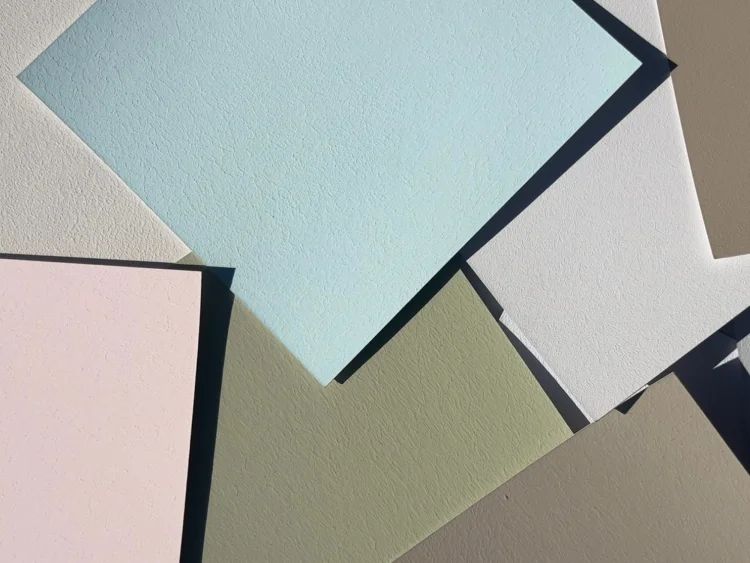 Colour cards for finding exterior paint colours