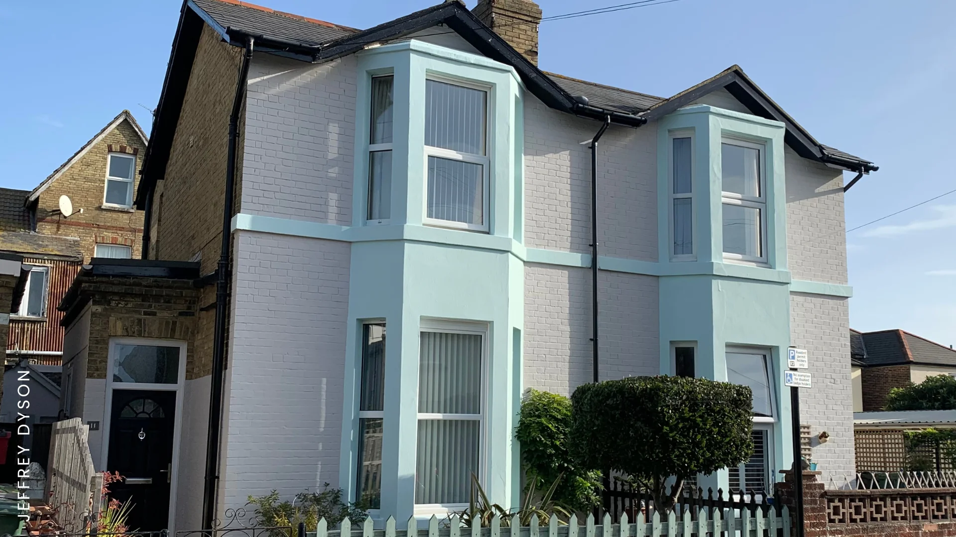 Crystal Blue paint colour