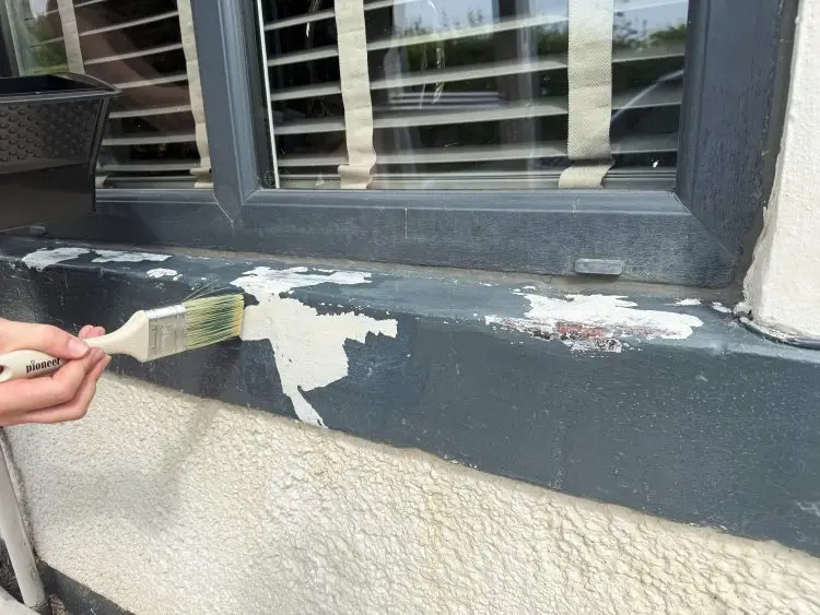 Dark Primer being applied