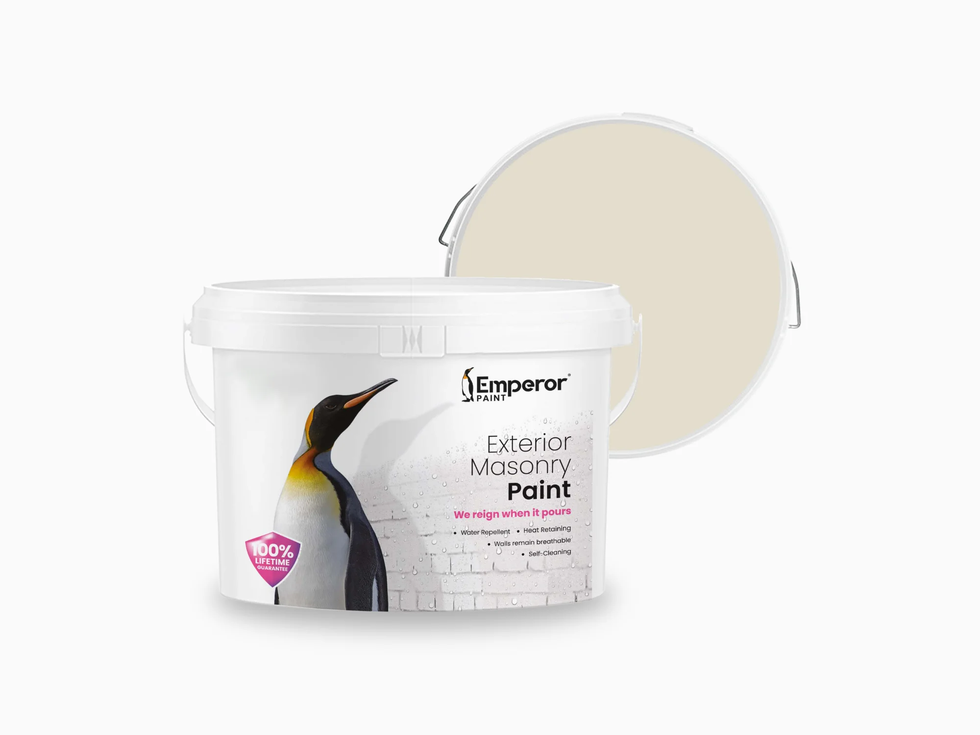 Emperor Masonry Paint Pale Stone Packshot