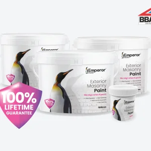 Emperor Masonry Paint - The Ultimate Masonry Paint