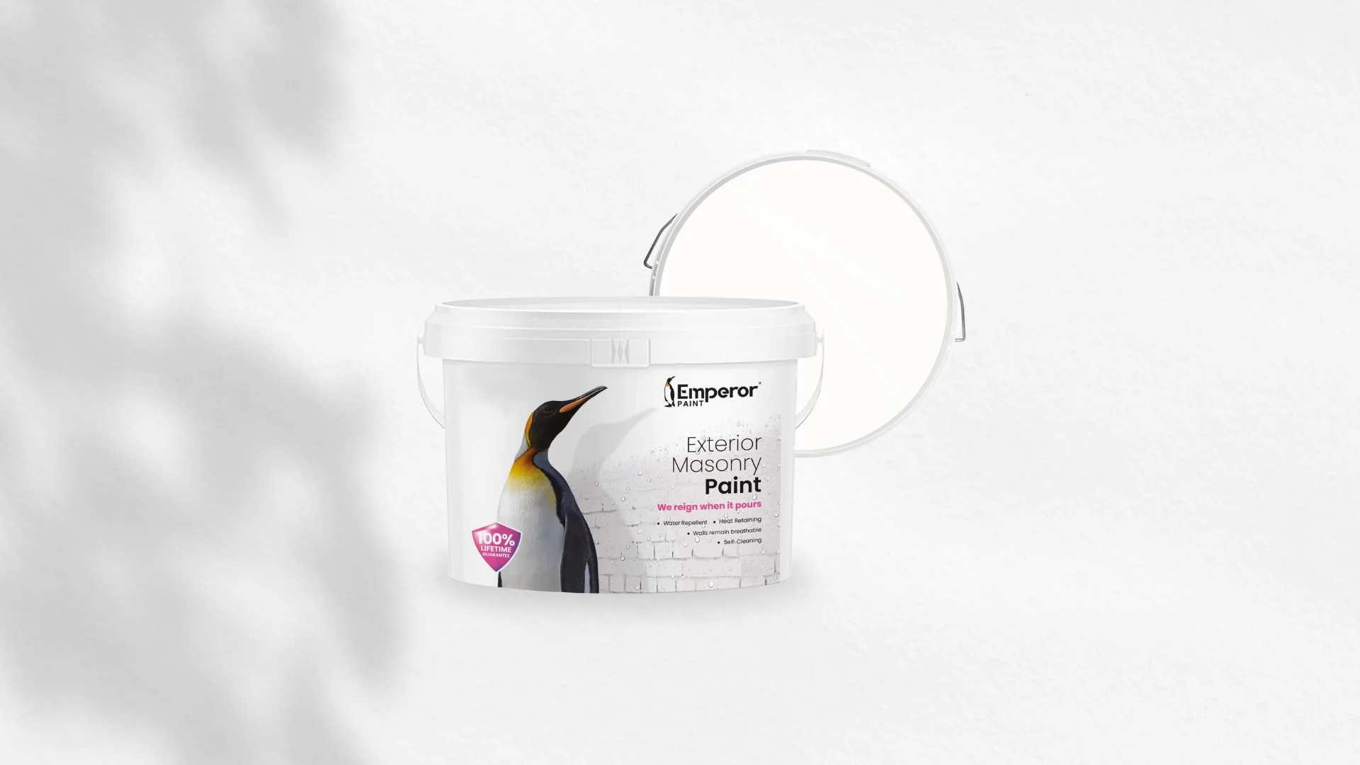 Emperor Masonry Paint in White