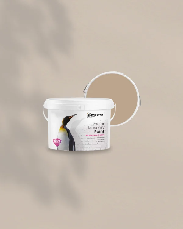 Emperor Paint Brown Sugar masonry paint