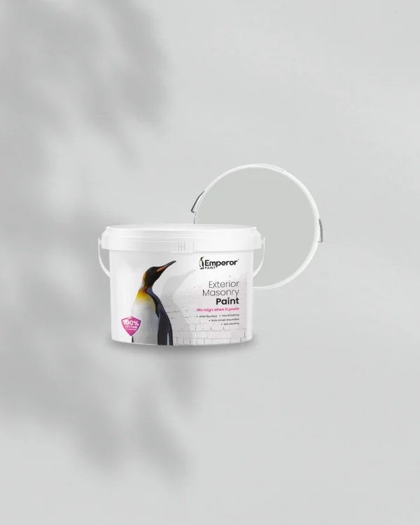 Emperor Paint Light Grey masonry paint