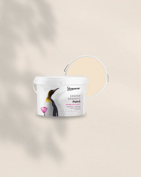 Emperor Paint Magnolia masonry paint