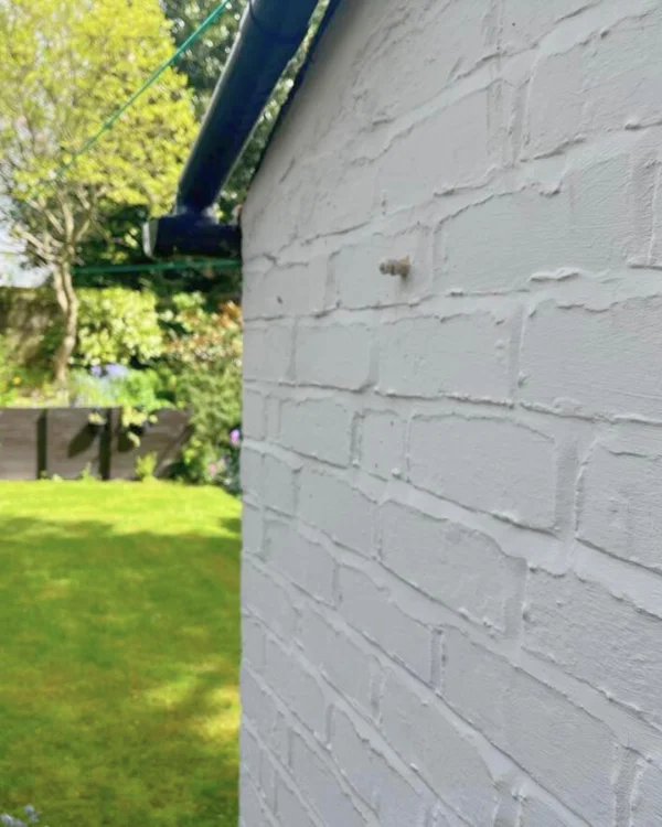 Gillian Reading using Mushroom masonry paint