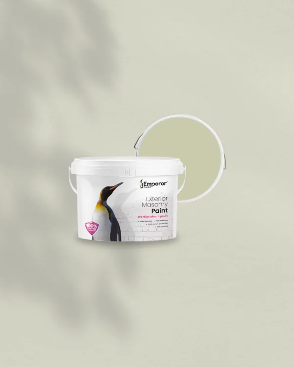 Green Mist masonry paint