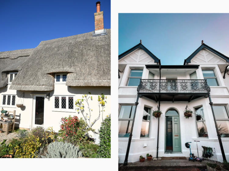 Homes that have been repainted