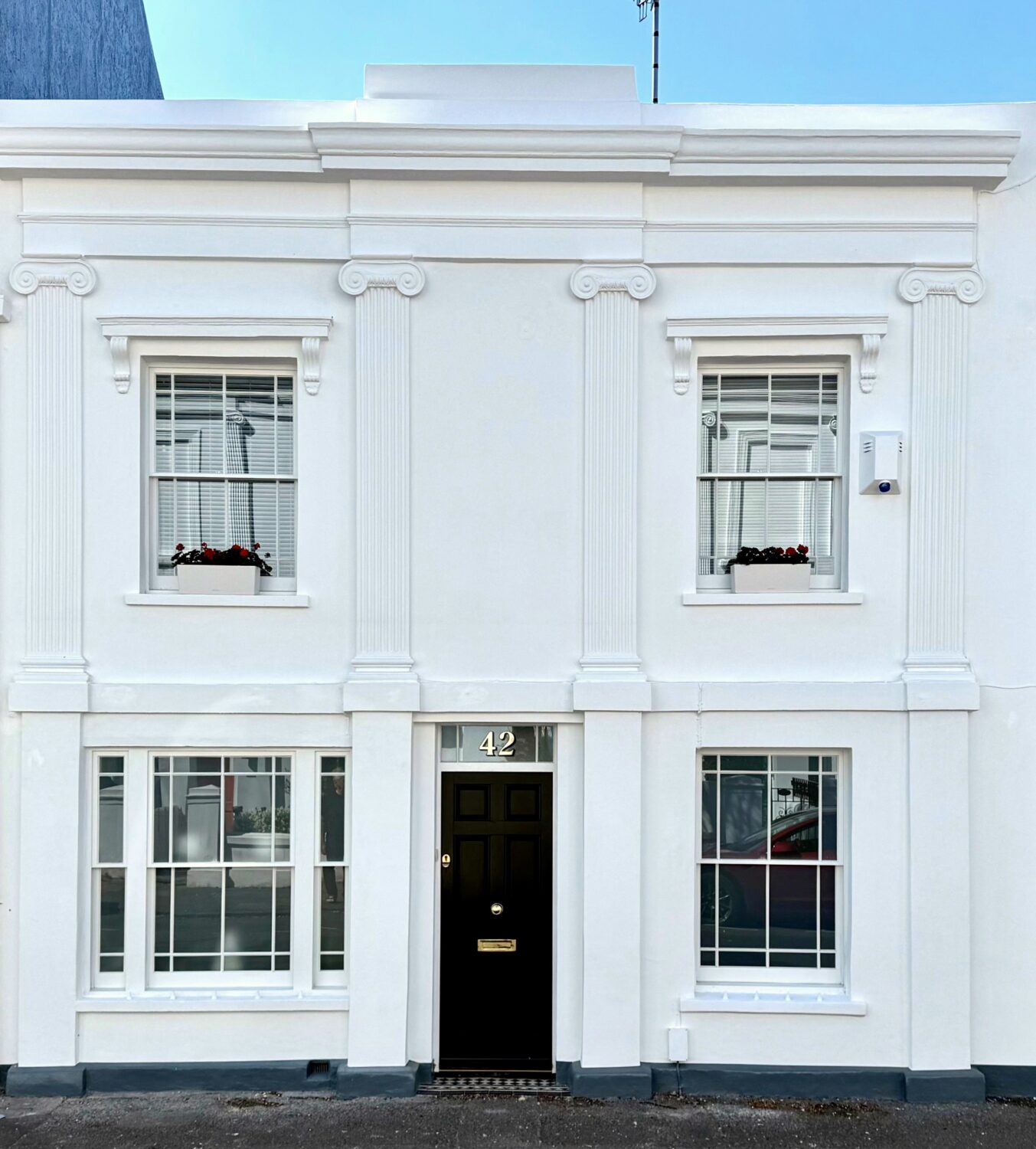 Karla Newell using White