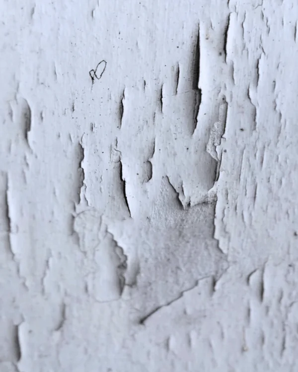 Peeling paint