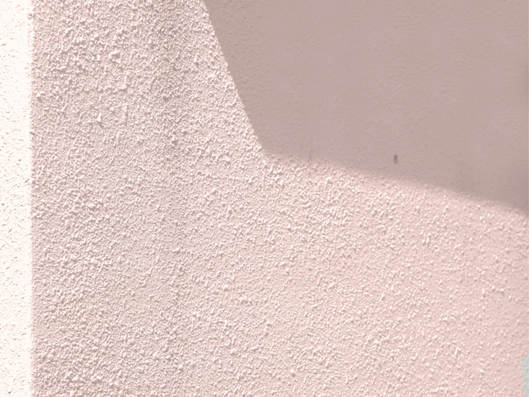 Pink masonry paint