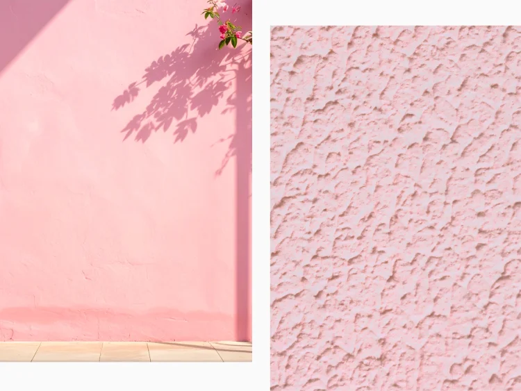 Pink walls