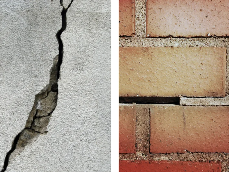 Problems caused by penetrating damp