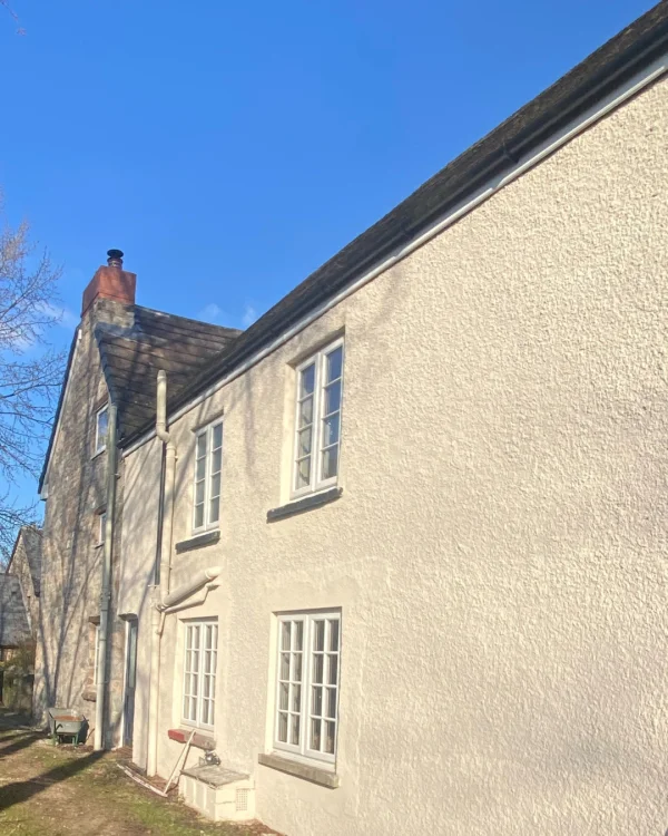 Sarah Brasher using Mushroom masonry paint