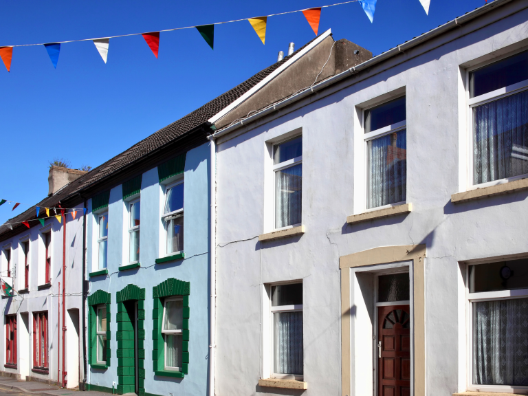 Exterior Paint Ideas For Terraced Houses | Emperor Paint
