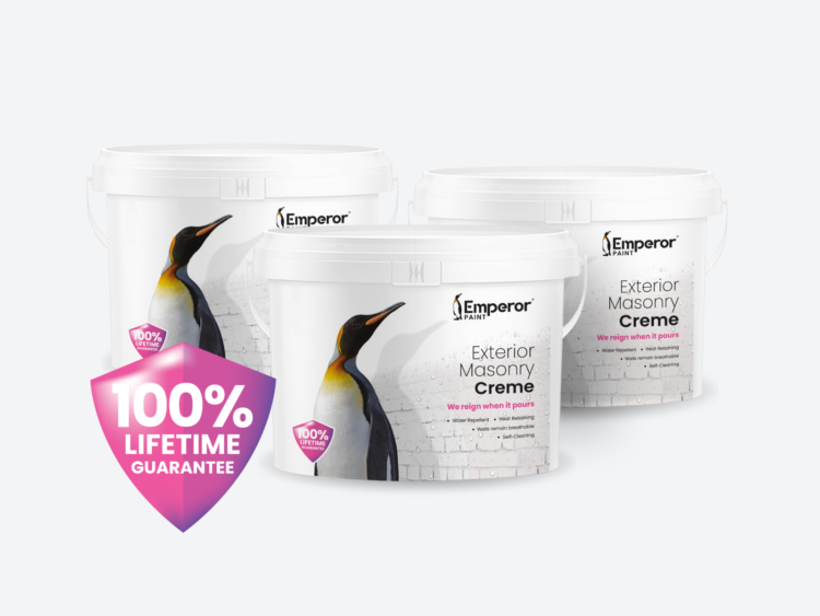 The ultimate masonry cream - Emperor Masonry Paint