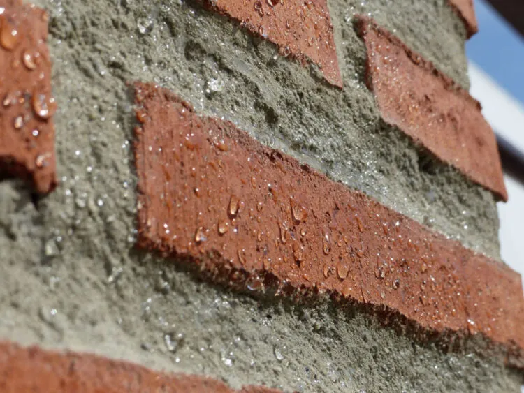 Water repellent for brick